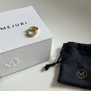 Mejuri Bold Huggie Hoops